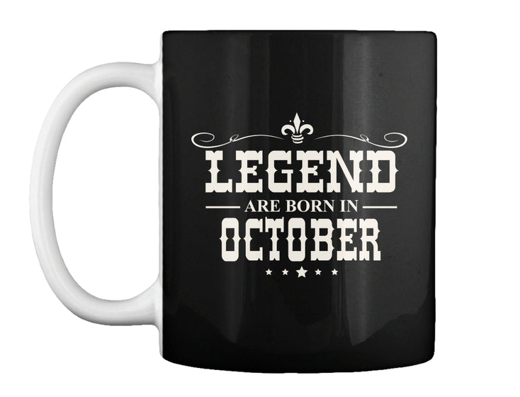 Legends Are Born In October T-shirt. Best Gift For Men/Women
