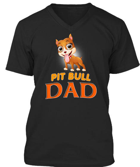 Funny Pit Bull Dad