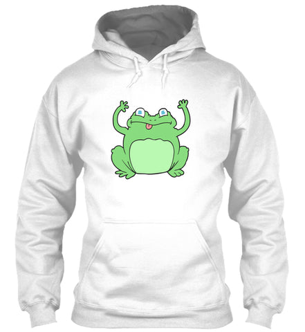 cartoon funny frog