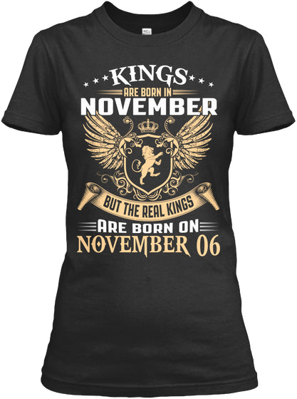 Kings Are Born On November 06 Birthday