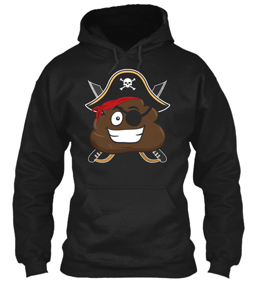 Pirate Poop Emoji Funny Halloween