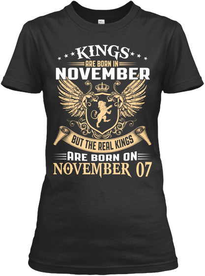 Kings Are Born On November 07 Birthday