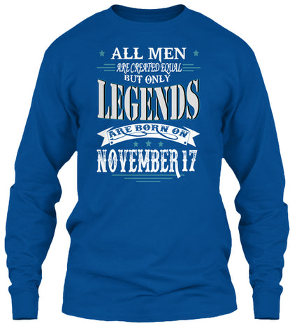 November 17 Birthday of Legends