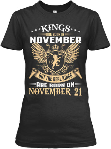 Kings Are Born On November 21 Birthday