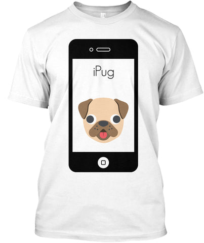 funny pug t-shirt