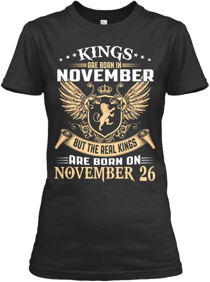 Kings Are Born On November 26 Birthday