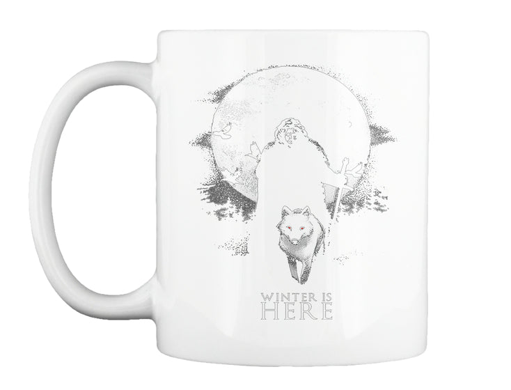 Winter is here Wolf - Game Of Thron Shir