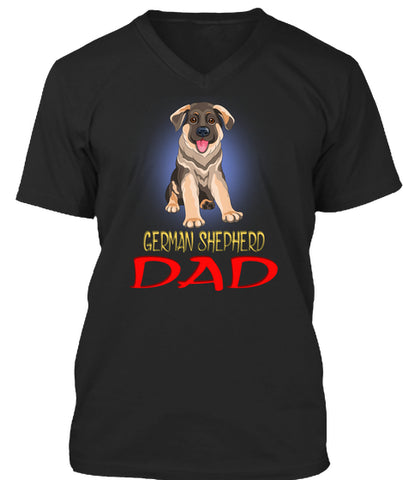 Funny Smiling Puppy Dog German Shepherd