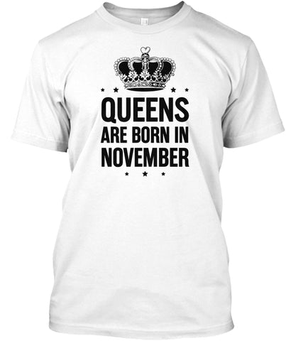 Queens are born in November