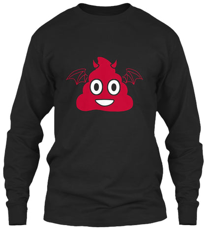 Halloween Devil Poop Emoji