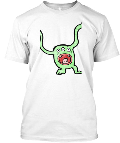 cartoon funny little monster
