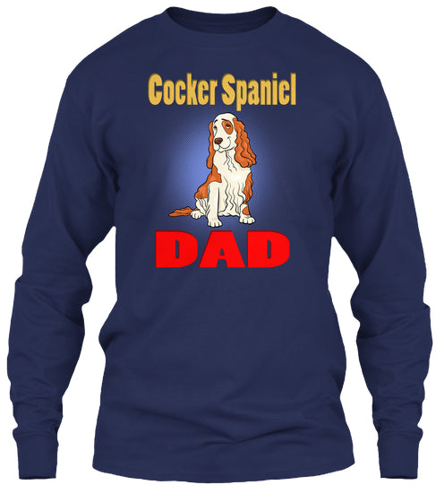 Funny Cocker Spaniel Dog Dad