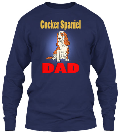 Funny Cocker Spaniel Dog Dad