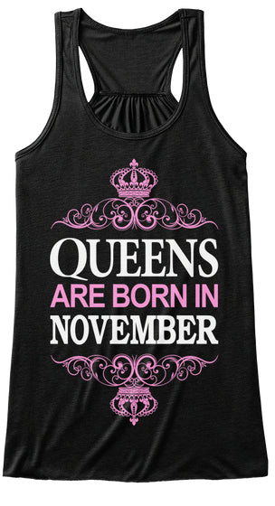 queens are born in november shirt
