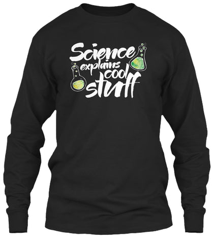 Science Explains Cool Stuff T-shirt