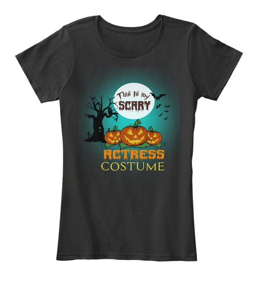 Halloween Tee-This Is My Scary Actress