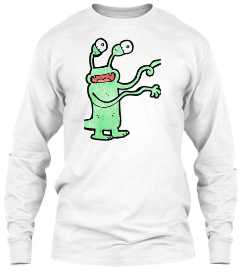 funny cartoon alien