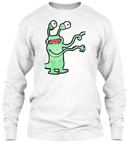 funny cartoon alien