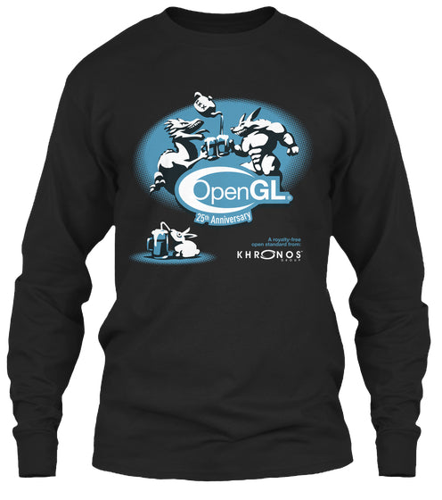 OpenGL 25th Anniversary - black