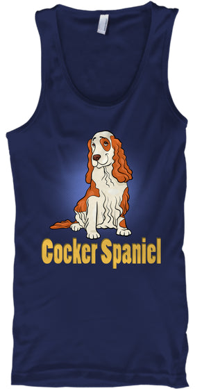 Funny Cocker Spaniel Dog