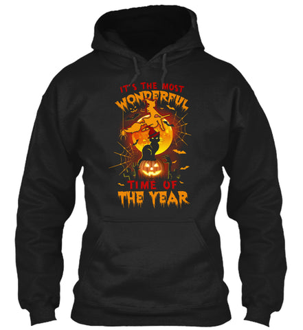 Halloween Cat It's Wonderful Time