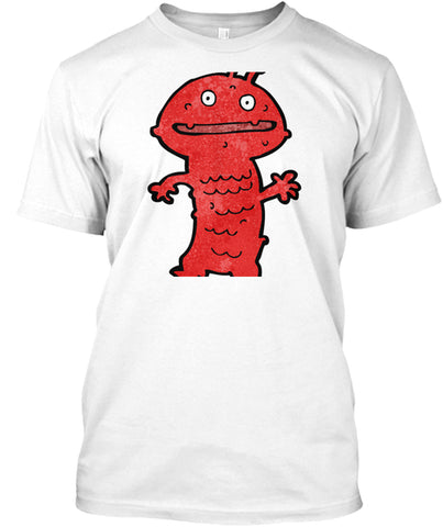 cartoon funny little monster