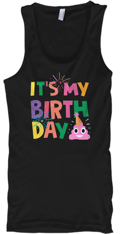 It's my birthday pink poop emoji T-Shirt