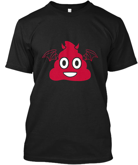 Halloween Devil Poop Emoji