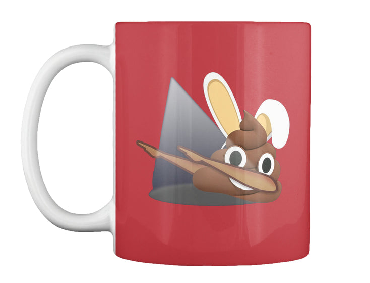 Dabbing Poop Emoji Easters Day TShirt