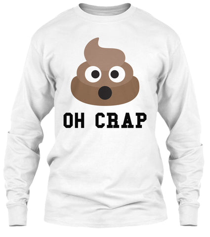 OH CRAP Poop Emoji