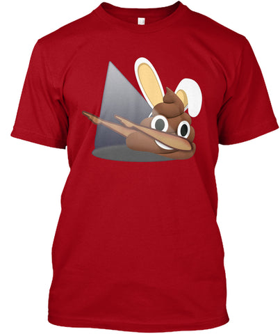 Dabbing Poop Emoji Easters Day TShirt