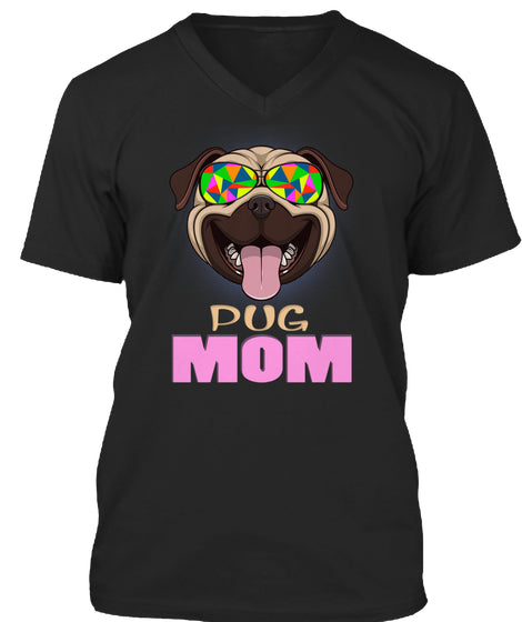 Funny Kind Pug Mom