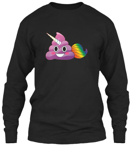 Unicorn Poop Emoji Cute Rainbow Tail