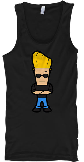 JOHNNY BRAVO CARTOON SHIRT FUNNY