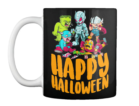 HAPPY HALLOWEEN T SHIRT SUPER HERO FUNNY