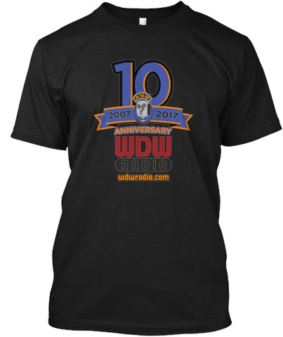 WDW RADIO 10TH ANNIVERSARY T-SHIRT Amazi