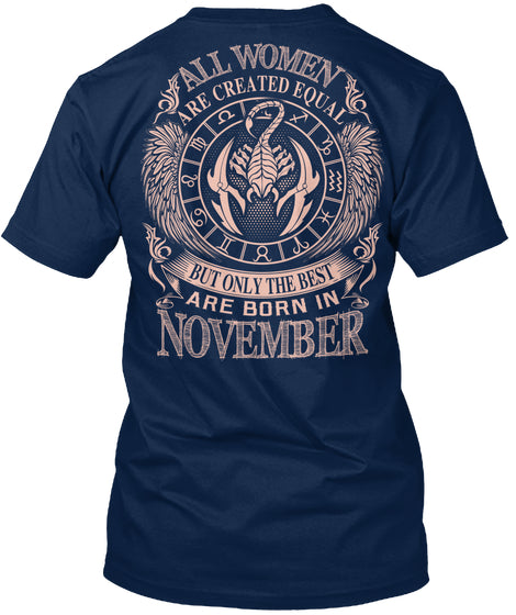 LIMITED EDITION - ARE BORN IN NOVEMBER.