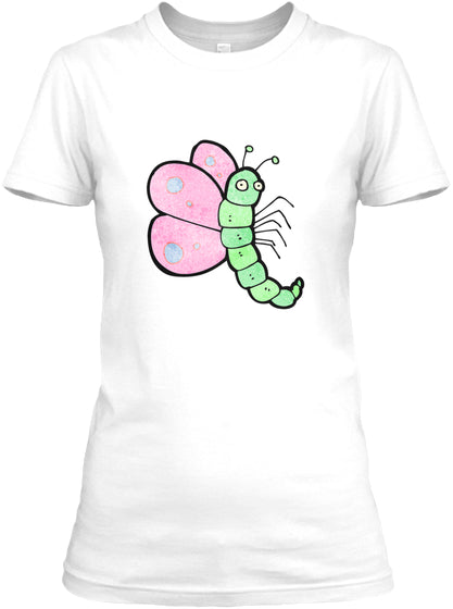 cartoon funny butterfly