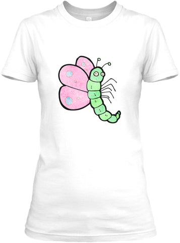 cartoon funny butterfly