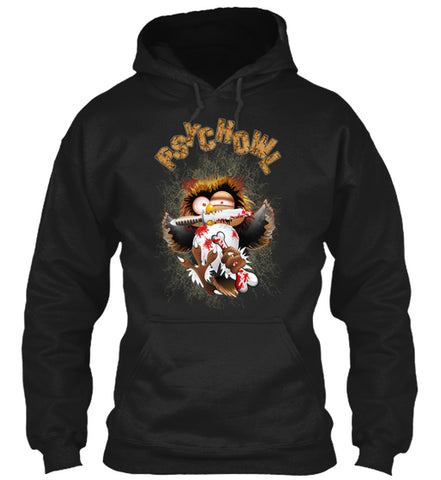 Psycho Owl Killer Cartoon funny mom shir