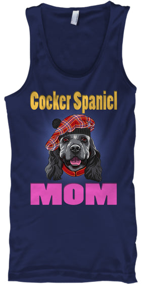 Funny Smiling Dog Mom American Cocker Sp