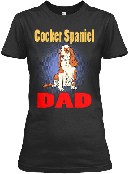 Funny Cocker Spaniel Dog Dad