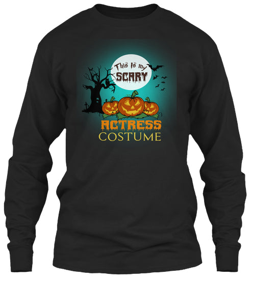Halloween Tee-This Is My Scary Actress