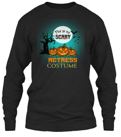 Halloween Tee-This Is My Scary Actress
