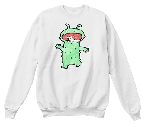 cartoon funny little monster