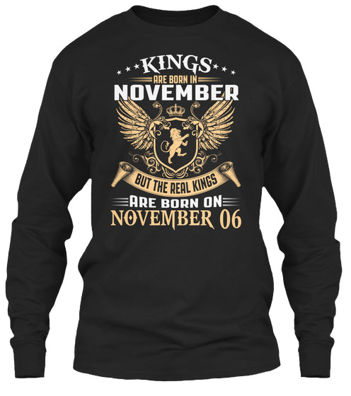 Kings Are Born On November 06 Birthday