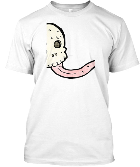 funny cartoon skull