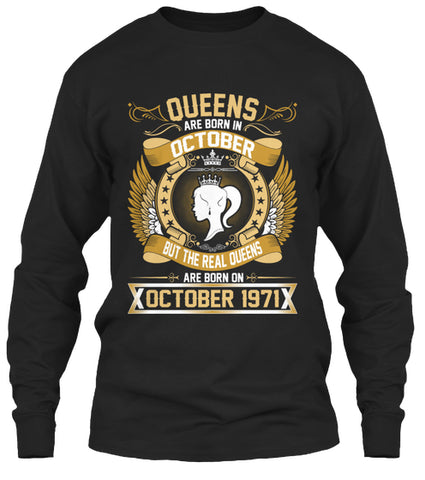 QUEENS ARE BORN IN OCTOBER T Shirt