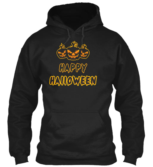 Happy Halloween Black Pumpkin shirt