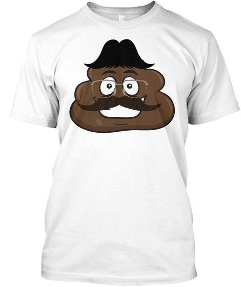 Toupee amp; Mustache Poop Emoji